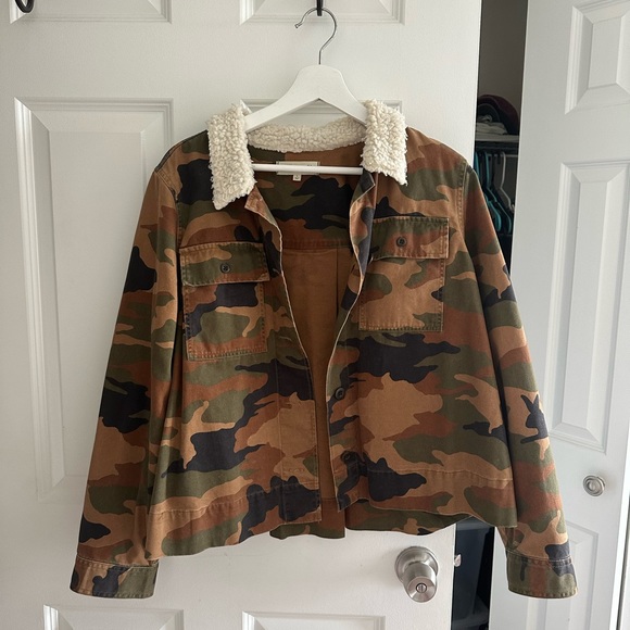 Madewell Jackets & Coats Cropped Army Jacket Poshmark